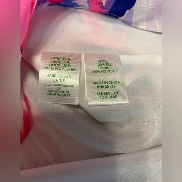 Lilly Pulitzer Lela Silk Dress - Picture 8 of 12